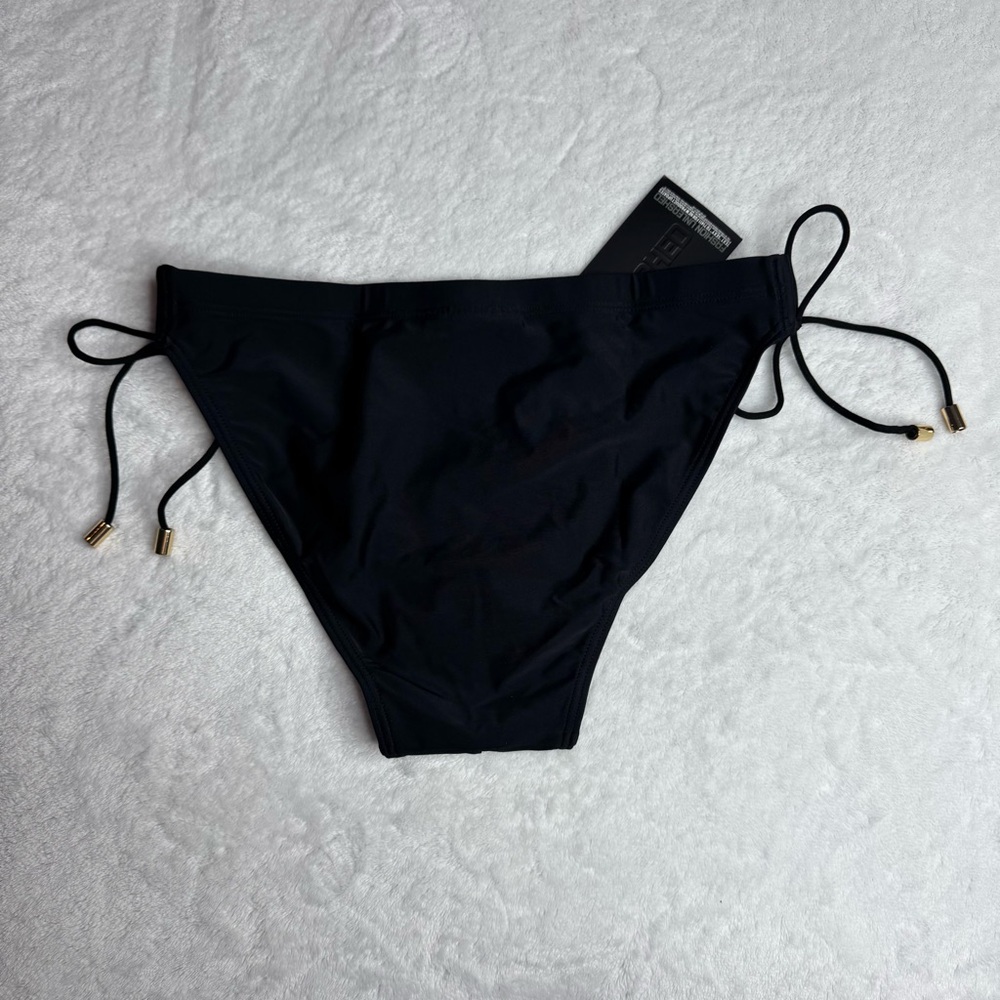 Andrew Christian Black Bikini Bottom with Gold Accents - Picture 4 of 5